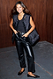 Black Vegan Leather Trouser