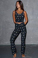 Thumbnail for Black Mystical Gym Legging