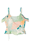 Sage Lyra Georgia Wrap Top