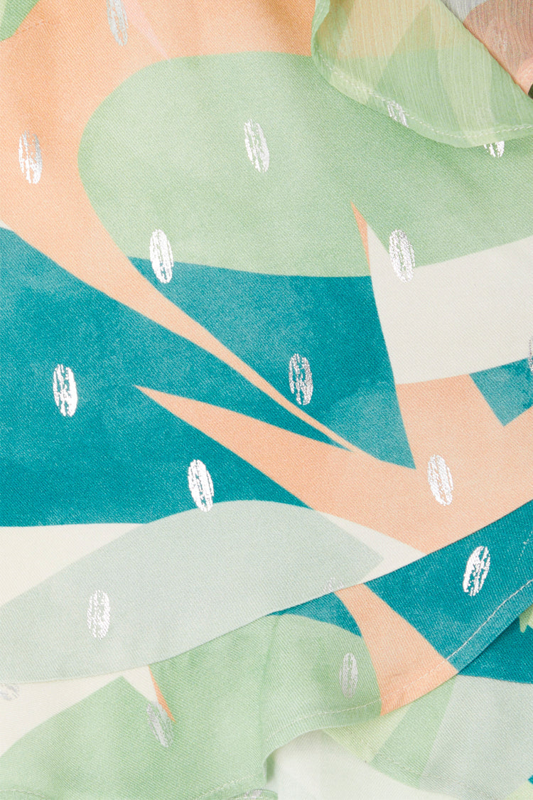 Sage Lyra Georgia Wrap Top
