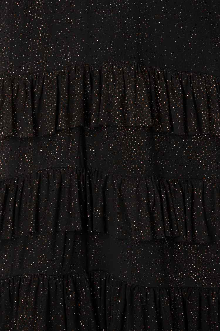 Close up of Sparkle Mesh Kate Dress