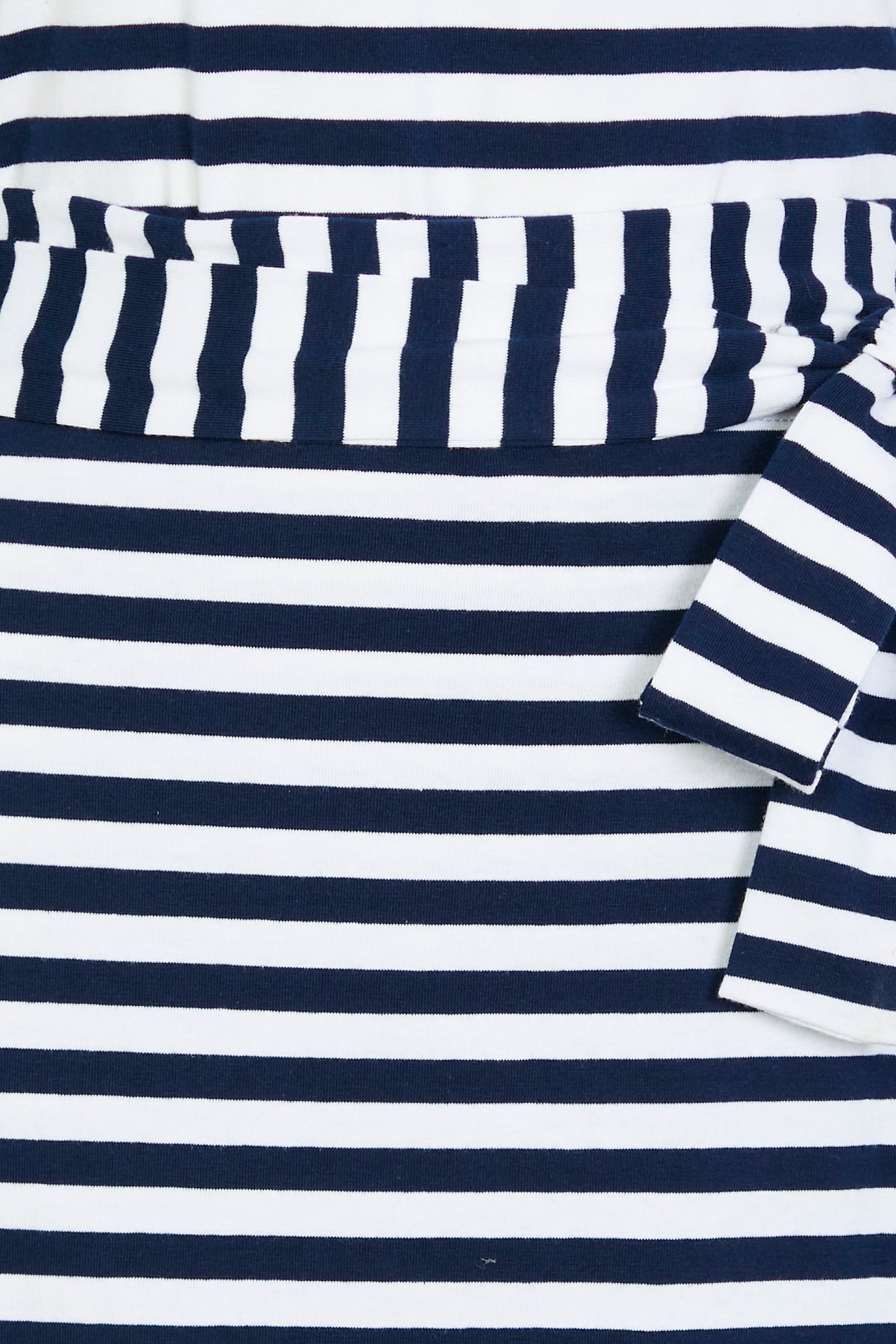 Stripe Jersey Wrap Dress