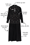 Black Studded Azelea Dress