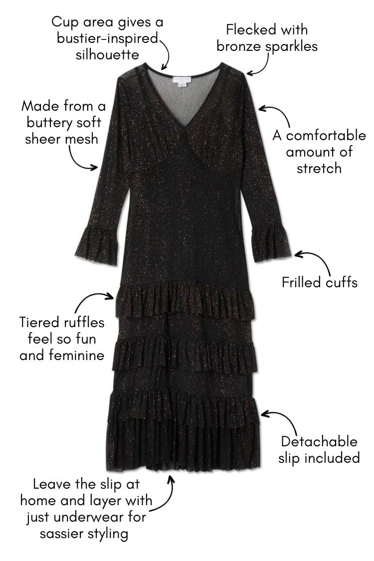 Sparkle Mesh Kate Dress