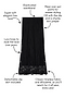 Black Fine Lace Skirt