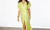 Lime Mosaic Lindos Dress