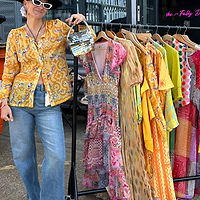 Thumbnail for Model wearing Yellow J'adore Shirt