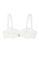 Thumbnail for Broderie White Bikini Top