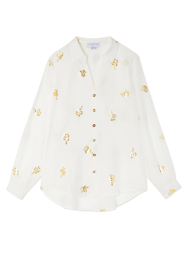 Gold Snake Miley Shirt