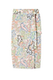 White Magnolia Jaspre Wrap Skirt