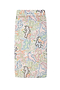 White Magnolia Jaspre Wrap Skirt