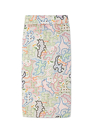 Thumbnail for White Magnolia Jaspre Wrap Skirt