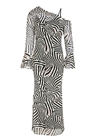 Thumbnail for Zebra Ophelia Dress