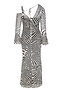 Zebra Ophelia Dress