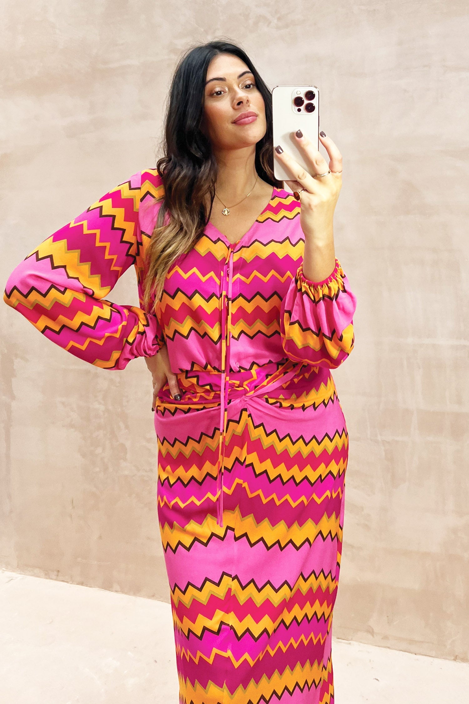 Ziggy Knot Skirt - Curve