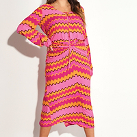 Thumbnail for Ziggy Knot Skirt - Curve