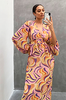 Thumbnail for Swirl Midi Dress