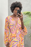 Thumbnail for Swirl Midi Dress