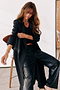 Black Satin Mix 55 Jacket