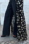 Black Star Jacquard Isabella Dress