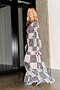 Navy And Cream Bandana Stevie Dress Petite
