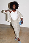 Sequin Maxi Wrap Jaspre Skirt Petite