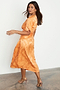 Apricot Palm Vienna Dress