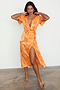 Apricot Palm Vienna Dress