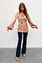 Swirl Oversized Wrap Top
