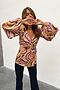 Swirl Oversized Wrap Top