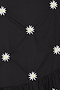 Black Daisy Mini Skirt