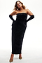 Black Velvet Maxi Dress