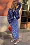 Blue Mosaic Cardigan