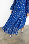 Blue Running Wild Paisley Bibi Dress