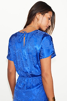 Thumbnail for Blue Love Lock Erin Dress Petite
