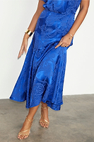 Thumbnail for Blue Love Lock Erin Dress Petite