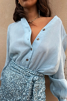 Thumbnail for Ice Blue Miley Shirt