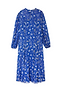 Blue Running Wild Paisley Bibi Dress Petite