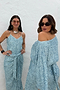 Ice Blue Sequin Tilly Top