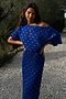 Blue Tilly Plisse Dress