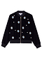 Black Velvet Bomber Jacket