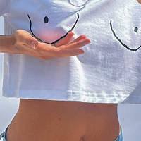 Thumbnail for Boob Crop T-shirt