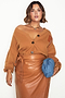 Camel Vegan Leather Jaspre Skirt