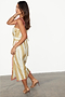 Camel Stripe Jaspre Skirt