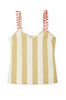 Camel Stripe Cami Top
