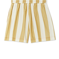 Thumbnail for Camel Stripe Elissa Shorts