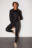 Thumbnail for Camo Athleisure Top