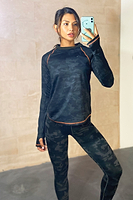 Thumbnail for Camo Athleisure Top