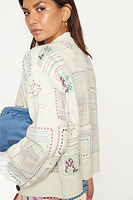 Thumbnail for Cream Craft Work Cardigan