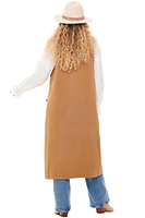 Thumbnail for Model wearing Cherry Waistcoat standing facing away from the camera